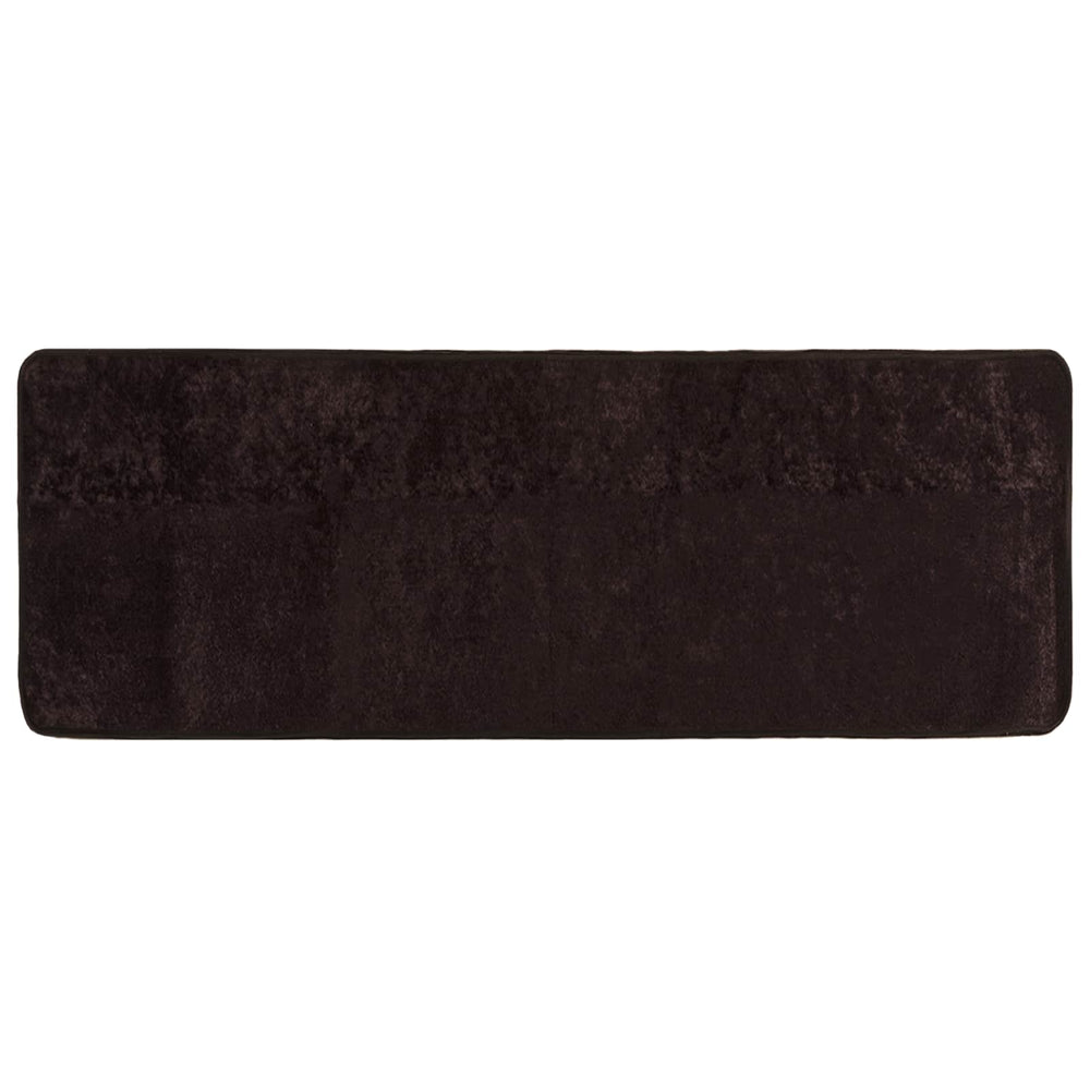 vidaXL Runner Rug MARSA Anthracite 100 x 250 cm Polyester and PVC