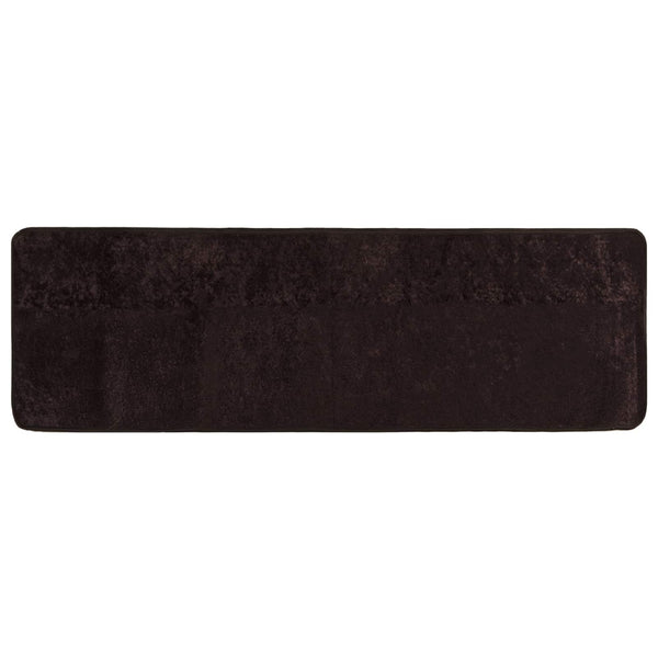 vidaXL Runner Rug MARSA Anthracite 100 x 350 cm Polyester and PVC