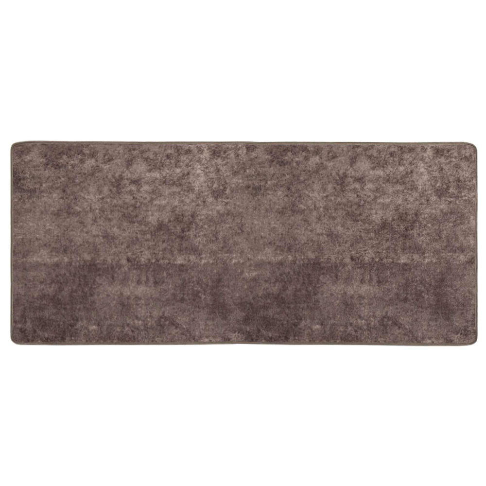 vidaXL Runner MARSA Grey 50 x 100 cm Polyester and PVC