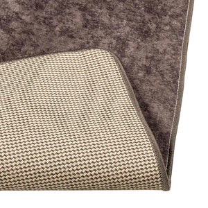 vidaXL Runner MARSA Grey 50 x 200 cm Polyester and PVC