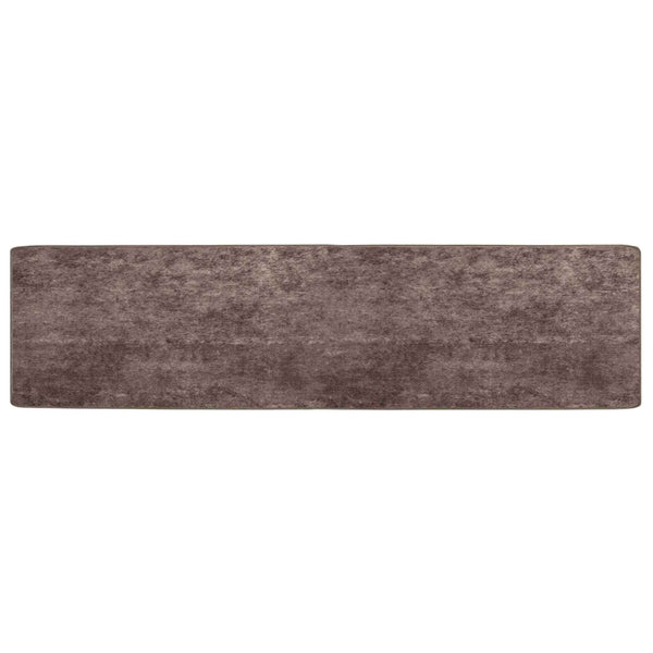 vidaXL Runner MARSA Grey 50 x 200 cm Polyester and PVC