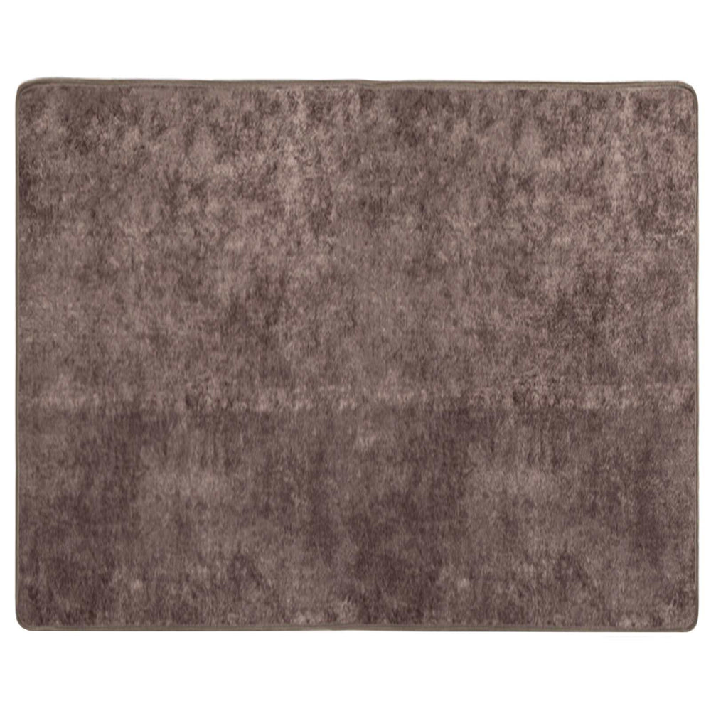 vidaXL Runner Rug MARSA Grey 80 x 100 cm Polyester and PVC