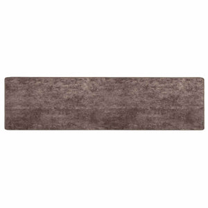 vidaXL Runner MARSA Gray 80 x 400 cm Polyester and PVC
