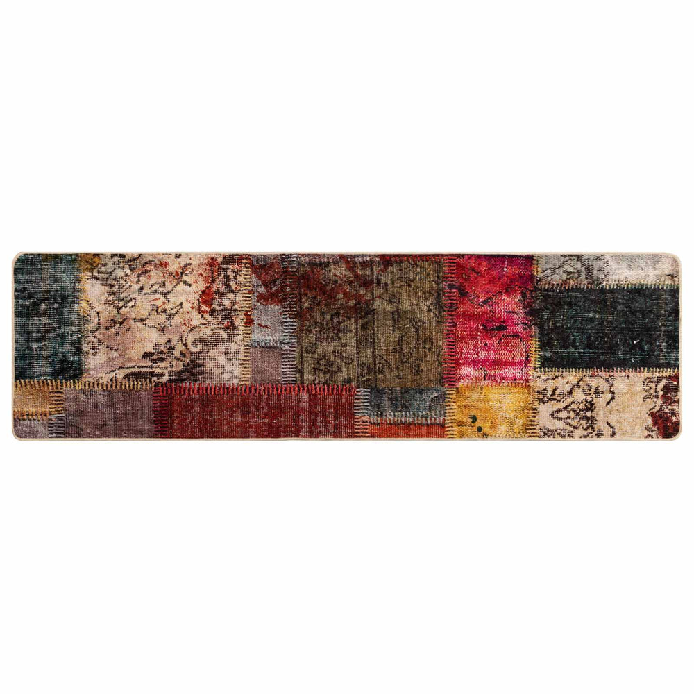 vidaXL Runner MARSA Multicolored 50 x 200 cm Polyester and PVC