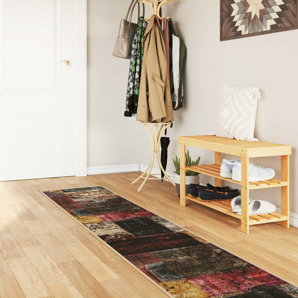 vidaXL Runner MARSA Multicolored 50 x 300 cm Polyester and PVC