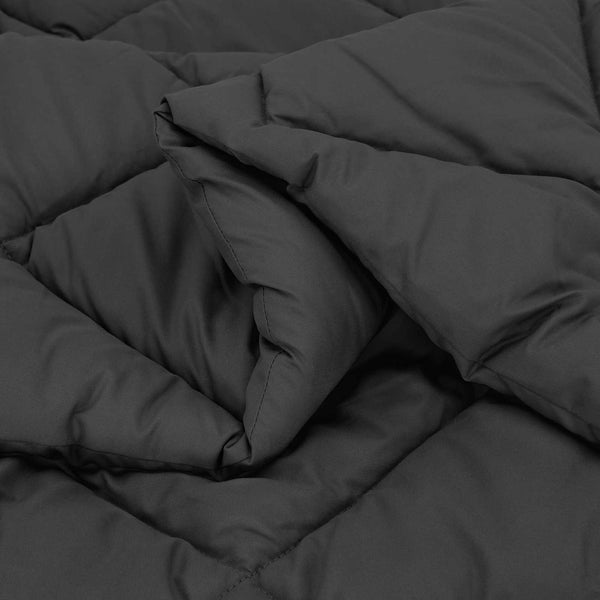 vidaXL Winter Duvet Anthracite 135 x 220 cm Microfiber