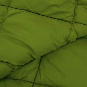 vidaXL Winter Duvet Green 140 x 220 cm Microfiber