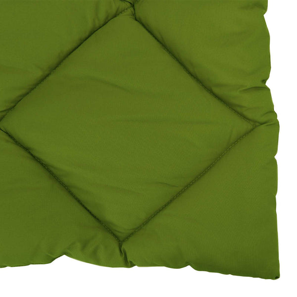 vidaXL Winter Duvet Green 140 x 220 cm Microfiber
