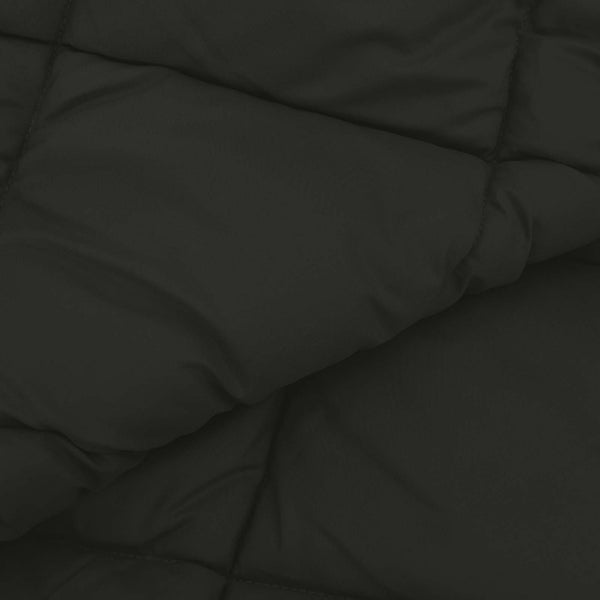 Schwarze Winterbettdecke 135x220 cm