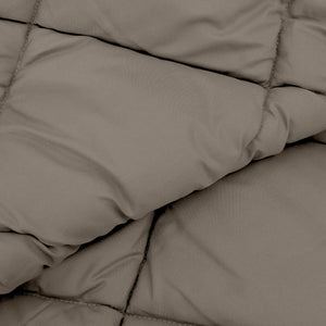 vidaXL Winter Duvet Light Grey 220 x 240 cm Microfiber