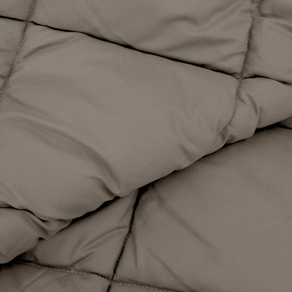 vidaXL Winter Duvet Light Grey 220 x 240 cm Microfiber