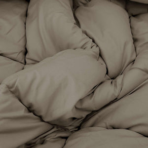 vidaXL Winter Duvet Light Grey and Anthracite 200 x 200 cm Microfiber