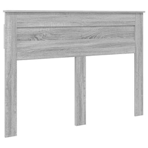 vidaXL Bed Frame Sonoma Grey 140 x 200 cm Solid Pine Wood