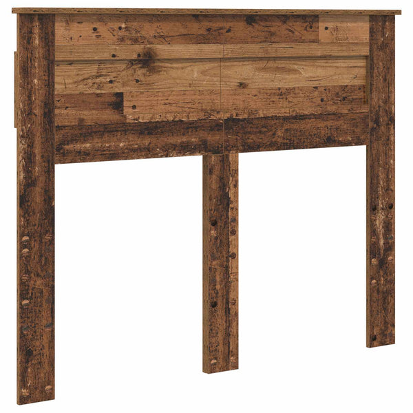 vidaXL Reclaimed Wood Bed Frame 135 x 190 cm Solid Pine