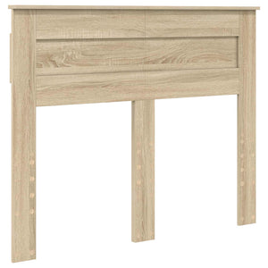 vidaXL Bed Frame Sonoma 120 x 200 cm Solid Pine Wood