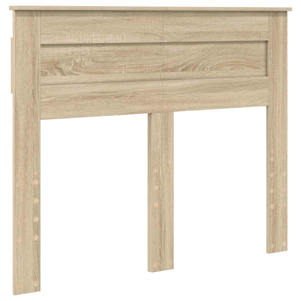 vidaXL Bed Frame Sonoma 120 x 200 cm Solid Pine Wood