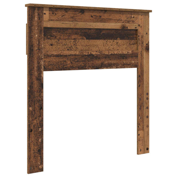 vidaXL Reclaimed Wood Bed Frame 75 x 190 cm Solid Pine Wood