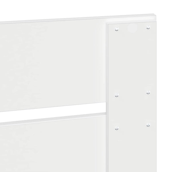 vidaXL Bed Frame with Drawers White 150 x 200 cm Engineered Wood