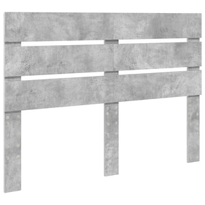 vidaXL Bed Frame with Drawers Concrete Grey 140 x 200 cm Engineered Wood