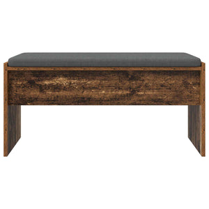 vidaXL Hallway Bench with Cushion Reclaimed Wood 83 x 38 x 40 cm