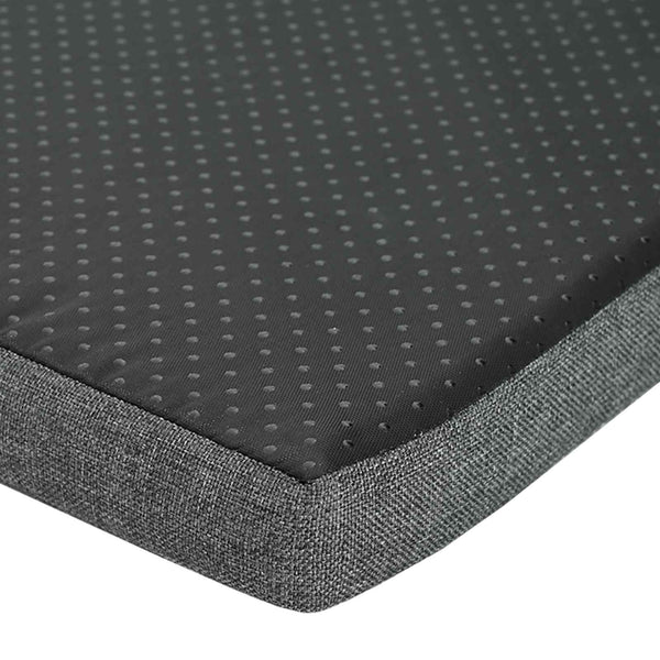 vidaXL Hallway Bench with Cushion Black Oak-Look 103 x 38 x 40 cm