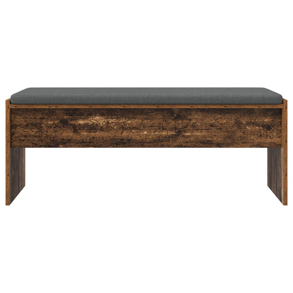 vidaXL Hall Bench with Cushion Reclaimed Wood 103 x 38 x 40 cm