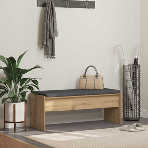 Flurbank Artisan Eiche mit Kissen 103 cm