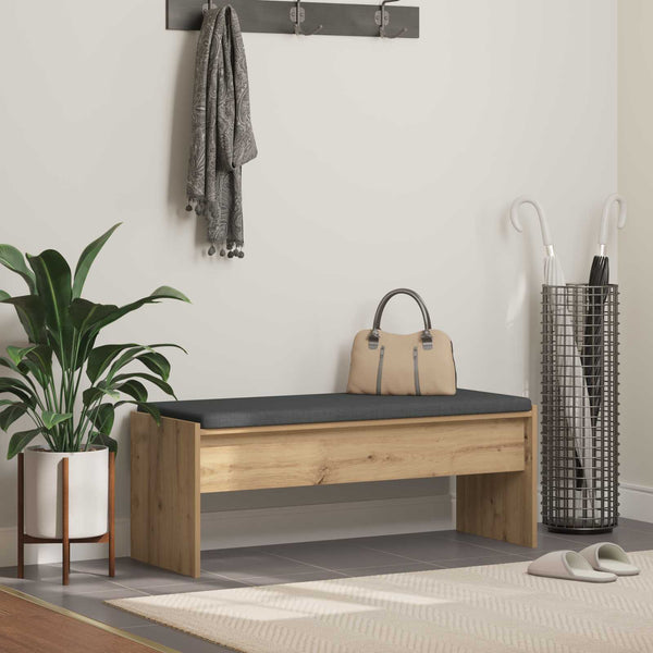 Flurbank Artisan Eiche mit Kissen 103 cm