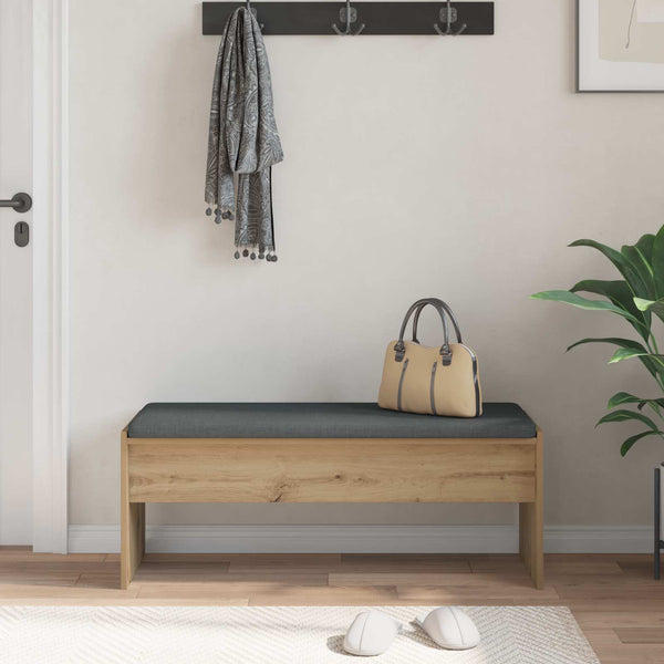Flurbank Artisan Eiche mit Kissen 103 cm