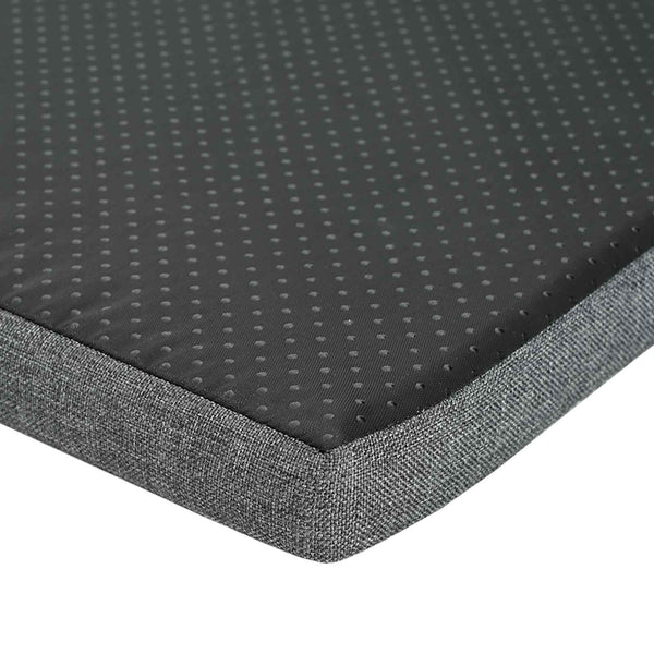 Flurbank mit Kissen und Regal, Schwarze Eiche