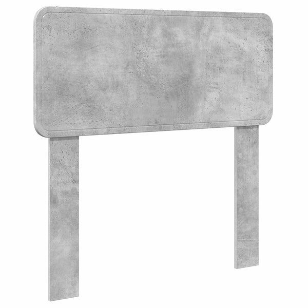 vidaXL Bed Frame with Drawers Concrete Grey 75 x 190 cm Engineered Wood