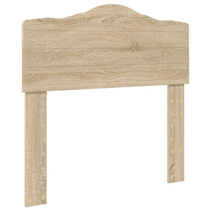 vidaXL Storage Bed Sonoma Oak 70 x 190 cm Engineered Wood