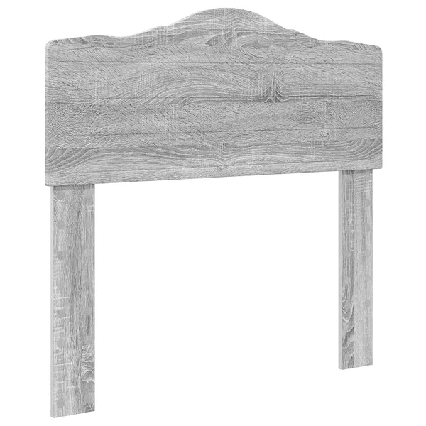 vidaXL Storage Bed Sonoma Grey 70 x 190 cm Engineered Wood