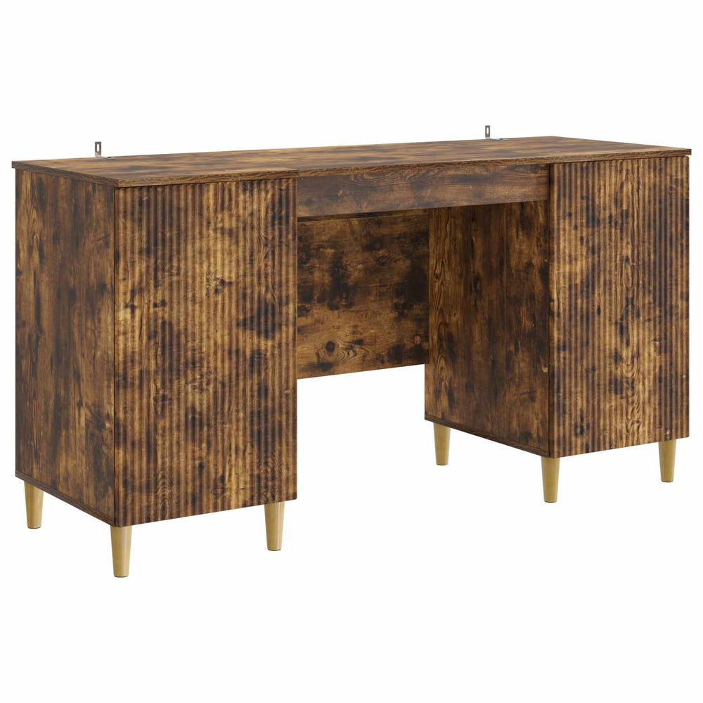 Schreibtisch Geräucherte Eiche 142,5 cm