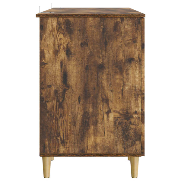 Schreibtisch Geräucherte Eiche 142,5 cm