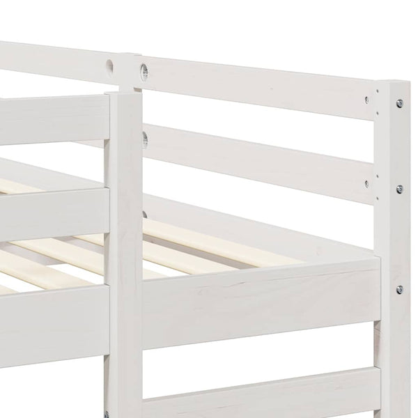 Dreifach Etagenbett 160x200 cm Weiß