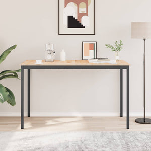 vidaXL Bar Table Natural 180 x 90 x 105 cm Solid Pine Wood