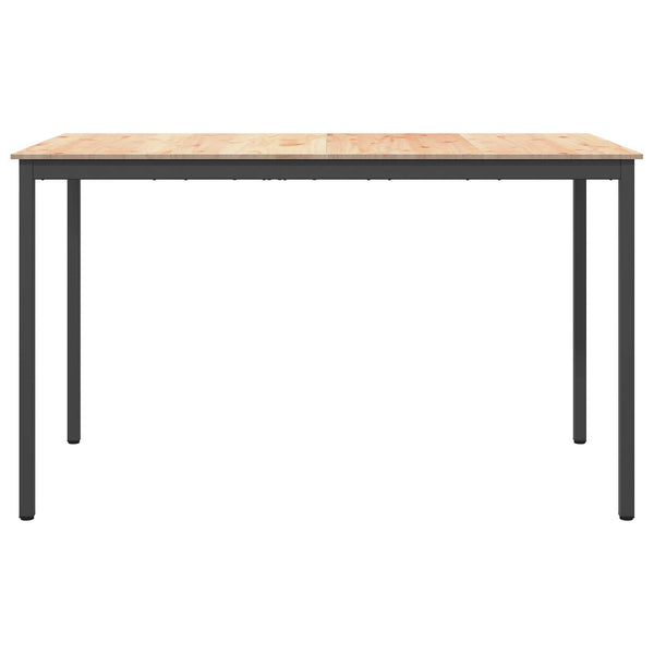 vidaXL Bar Table Natural 180 x 90 x 105 cm Solid Pine Wood