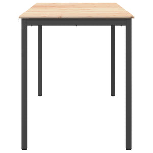 vidaXL Bar Table Natural 180 x 90 x 105 cm Solid Pine Wood