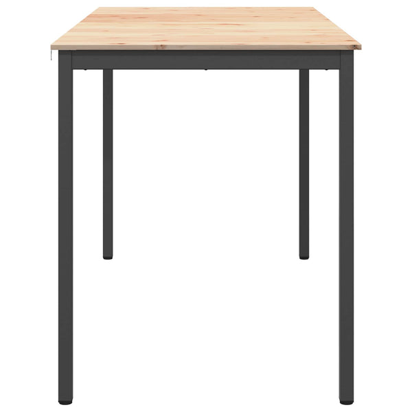 vidaXL Bar Table Natural 180 x 90 x 105 cm Solid Pine Wood