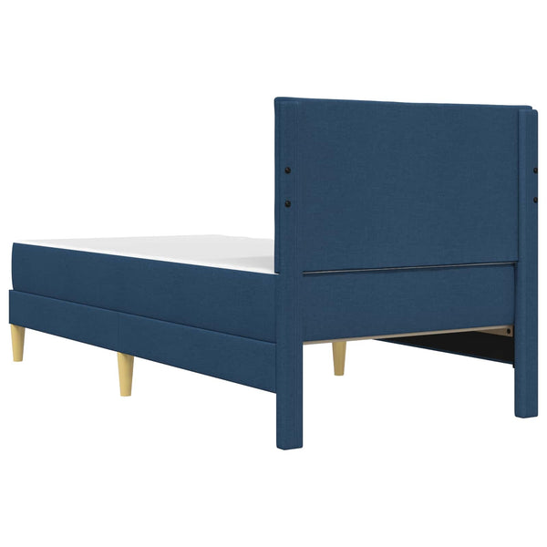vidaXL Bed Frame Blue 100 x 200 cm Polyester