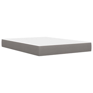 vidaXL Bed Frame Taupe 120 x 200 cm Polyester