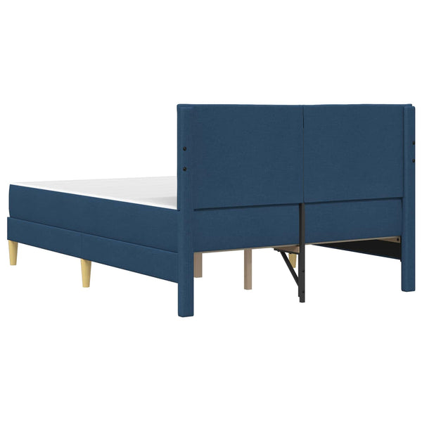 vidaXL Bed Frame Blue 160 x 200 cm Polyester