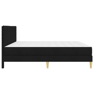 vidaXL Bed Frame Black 180 x 200 cm Polyester