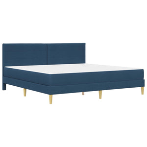 vidaXL Bed Frame Blue 180 x 200 cm Polyester