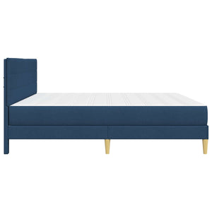 vidaXL Bed Frame Blue 180 x 200 cm Polyester