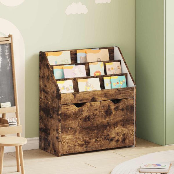 Kinderregal Geräucherte Eiche 60 cm