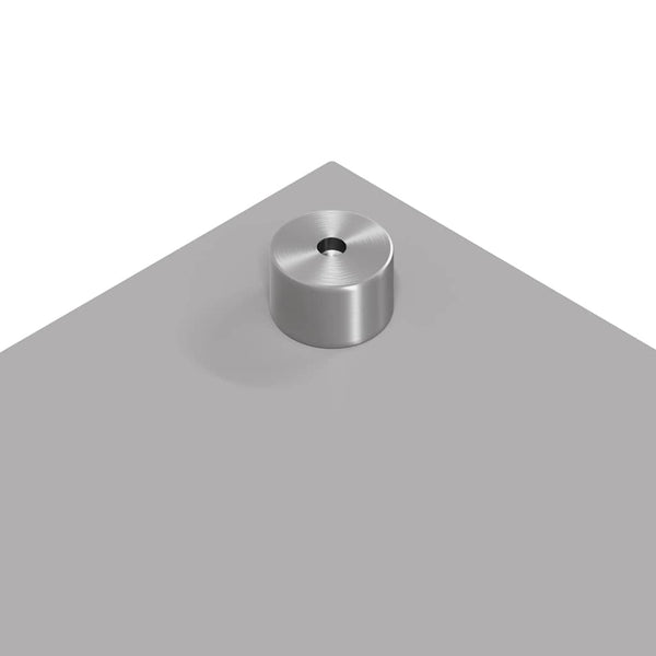 vidaXL Kitchen Backsplash 2 pcs Light Grey 80 x 50 cm Tempered Glass
