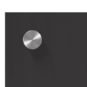 vidaXL Kitchen Splashback 2 pcs Dark Grey 80 x 60 cm Tempered Glass