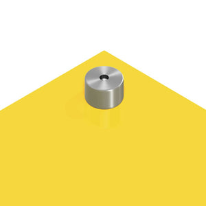 vidaXL Kitchen Splashback 2 pcs Yellow 80 x 60 cm Tempered Glass